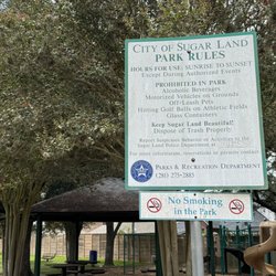 Meadow Lake Park - Park rules