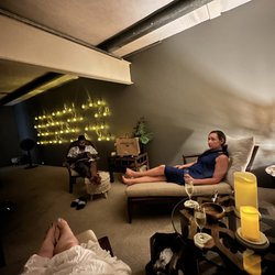 Couples room lounge area.