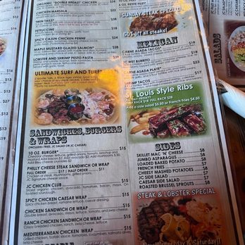 John Cutter - Menu - New American Near Me - Las Vegas, Nevada