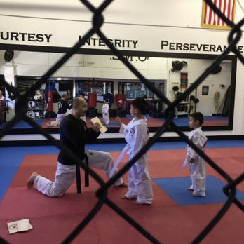 Freedom Martial Arts Academy - First day 1:1 with Mr Sauers Oct 2017 and first board breaking experience. - Self-defense Classes Near Me - Edgewood, Washington