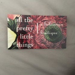 Willow Creek Shopping Center - Business Card