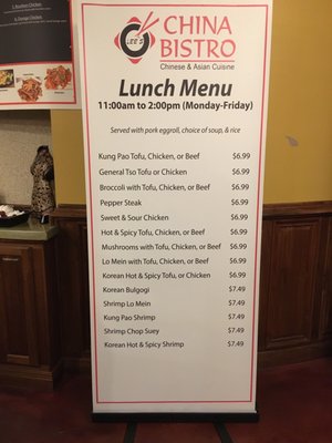 Menu photo 2 Lee's China Bistro Fort Knox, KY Menu photo 2 Lee's China Bistro Fort Knox, KY