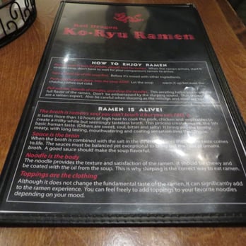 Ko-Ryu Ramen - Ramen Near Me - Torrance, California Ko-Ryu Ramen - Ramen Near Me - Torrance, California