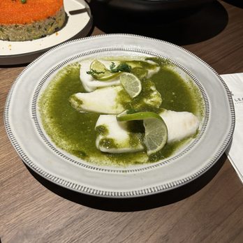 Star Leaf - Steamed sea bass: sauce tastes like tomatillo salsa... so it's not very good. - Asian Fusion Near Me - Pasadena, California Star Leaf - Steamed sea bass: sauce tastes like tomatillo salsa... so it's not very good. - Asian Fusion Near Me - Pasadena, California