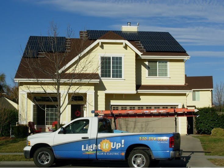 Slide of Light It Up Solar and Electric