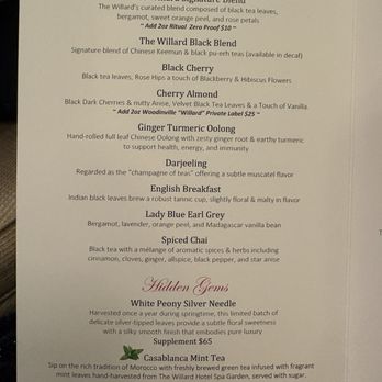 Peacock Alley Tea - Today's selections - Tea Rooms Near Me - Washington, DC, District of Columbia