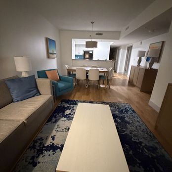 Caribbean Resort & Villas - Living room and kitchen in 2 bed 2 bath condo which - Hotels Near Me - Myrtle Beach, South Carolina Caribbean Resort & Villas - Living room and kitchen in 2 bed 2 bath condo which - Hotels Near Me - Myrtle Beach, South Carolina