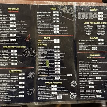 Cocina Dona Maria - Menu February 2025 - Mexican Near Me - Santa Clara, California