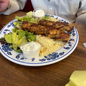 Wally's Cafe - 10. Chicken Kabob - Mediterranean Near Me - Rocklin, California Wally's Cafe - 10. Chicken Kabob - Mediterranean Near Me - Rocklin, California