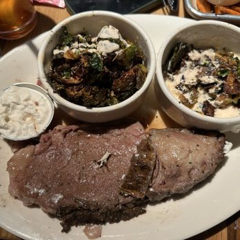 BJ's Restaurant & Brewhouse - Prime Rib with Brussel Sprouts - New American Near Me - Vacaville, California BJ's Restaurant & Brewhouse - Prime Rib with Brussel Sprouts - New American Near Me - Vacaville, California