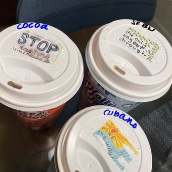 CALI COFFEE - Always love the little inspiration stickers - Coffee & Tea Near Me - Davie, Florida