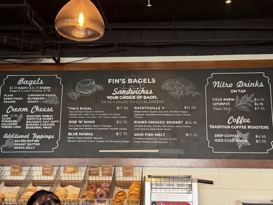 Menu photo 1 Fin's Bagels Honolulu, HI Menu photo 1 Fin's Bagels Honolulu, HI