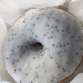 Grindstone Coffee & Donuts - Lemon poppyseed - Donuts Near Me - Sag Harbor, New York Grindstone Coffee & Donuts - Lemon poppyseed - Donuts Near Me - Sag Harbor, New York