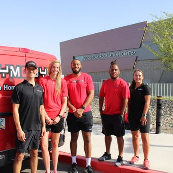 GYMGUYZ Southwest Valley - Some of the team in front of the Goodyear Rec Center where we held our Grand Opening. - Trainers Near Me - Phoenix, Arizona GYMGUYZ Southwest Valley - Some of the team in front of the Goodyear Rec Center where we held our Grand Opening. - Trainers Near Me - Phoenix, Arizona