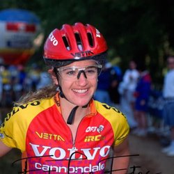 Ellis Fitness Studio - Sara riding for Cannondale Volvo Team
