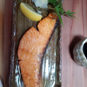 Rintaro - Lunch King Salmon 7.19.19 beautiful but overcooked - Izakaya Near Me - San Francisco, California Rintaro - Lunch King Salmon 7.19.19 beautiful but overcooked - Izakaya Near Me - San Francisco, California