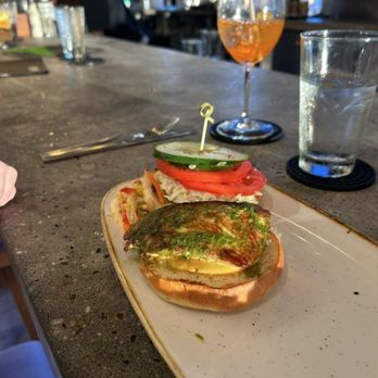 Monkeypod Kitchen - Fish sandwich.  Skipped the fries. - New American Near Me - Lahaina, Hawaii
