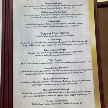 Cosmos Bar & Grill - Lunch menu 1 - Bars Near Me - Hollister, California Cosmos Bar & Grill - Lunch menu 1 - Bars Near Me - Hollister, California