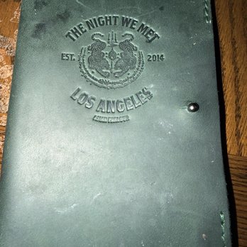 The Night We Met - Menu - Cocktail Bars Near Me - Los Angeles, California