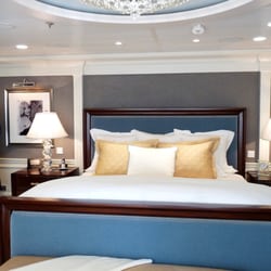 ScheckTrek Travel - MBR of Owner's Suite aboard Oceania's ship, Marina