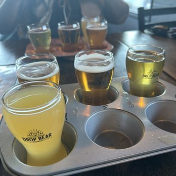 Drop Bear Brewery - Beer flights - Breweries Near Me - Eugene, Oregon