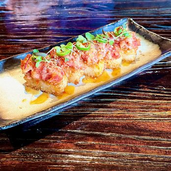 Konnichiwa - Charlotte - Spicy Tuna Crunchy Rice - Sushi Bars Near Me - Charlotte, North Carolina Konnichiwa - Charlotte - Spicy Tuna Crunchy Rice - Sushi Bars Near Me - Charlotte, North Carolina