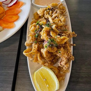 Fusion 59 eatery + mixology - Calamari - Cocktail Bars Near Me - Houston, Texas Fusion 59 eatery + mixology - Calamari - Cocktail Bars Near Me - Houston, Texas