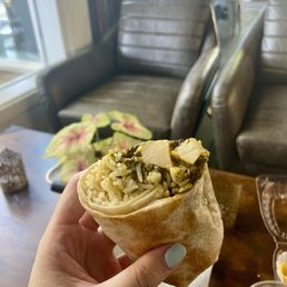 Butter Paneer Burrito