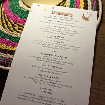 COTOA - tasting menu - Latin American Near Me - Miami, Florida COTOA - tasting menu - Latin American Near Me - Miami, Florida