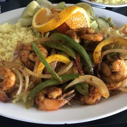 Shrimp with garlic