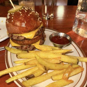 The Diplomat - diplomac with fries - New American Near Me - Milwaukee, Wisconsin