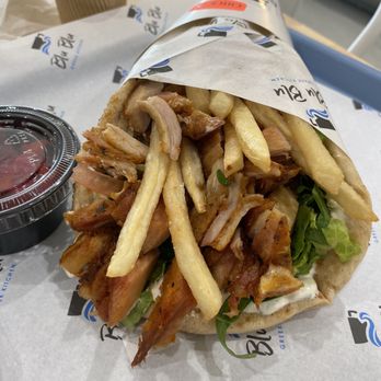 Blu Blu Greek Kitchen - Chicken gyro - Greek Near Me - East Hanover, New Jersey