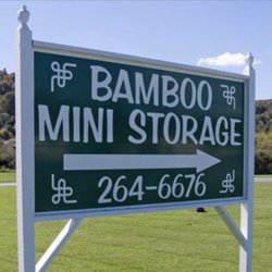 Bamboo Mini Storage - Sign at entrance