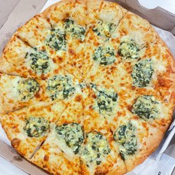 S&R New York Style Pizza - Spinach and cream cheese