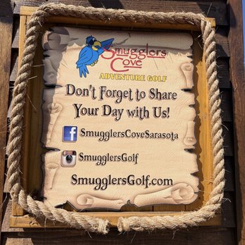 Smugglers Cove Adventure Golf - Social media - Mini Golf Near Me - Sarasota, Florida