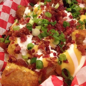 Bruddah's Bar & Grill - Tator tot nachos - Hawaiian Near Me - Gardena, California Bruddah's Bar & Grill - Tator tot nachos - Hawaiian Near Me - Gardena, California