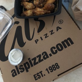 Al's Pizza - Spicy garlic wings- not what I ordered - Pizza Near Me - Ponte Vedra Beach, Florida