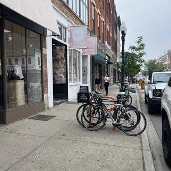 The Wormhole Coffee - Outside bike racks - Coffee & Tea Near Me - Chicago, Illinois