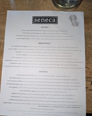 Menu photo 2 Seneca Saratoga Springs, NY