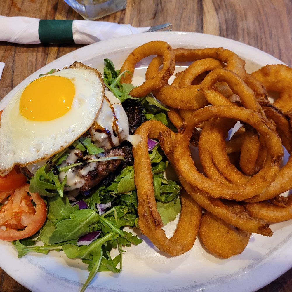 The Yelling Goat - YG Burger (no bun) - Bars Near Me - Lancaster, New York