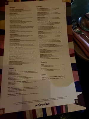 Menu photo 4 La Mona Rosa Las Vegas, NV Menu photo 4 La Mona Rosa Las Vegas, NV