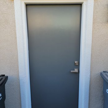 Preeminent Painting - Side garage door - Painters Near Me