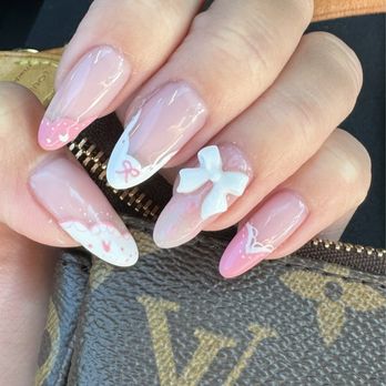 Nail Artistry - Natural nail gel manicure set with Gina - Nail Salons Near Me - Fullerton, California Nail Artistry - Natural nail gel manicure set with Gina - Nail Salons Near Me - Fullerton, California