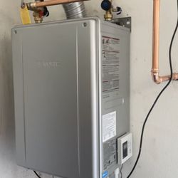 Stewart Plumbing - Tankless water heater installation in Valley Center