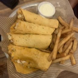 buffalo chicken wrap 7/10