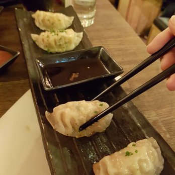 Zakura Noodle & Sushi - Ebi gyoza €6,50 - Sushi Bars Near Me - Dublin, D Zakura Noodle & Sushi - Ebi gyoza €6,50 - Sushi Bars Near Me - Dublin, D