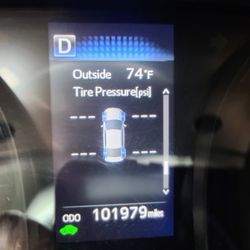 Bob's Quality Tires - TPMS screen