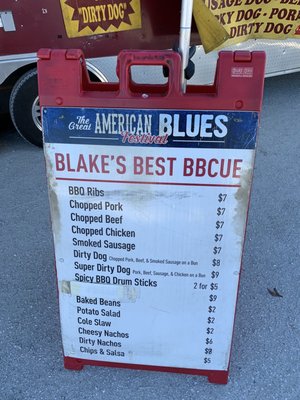 Menu photo 1 Blakes Best Barbecue Tampa, FL