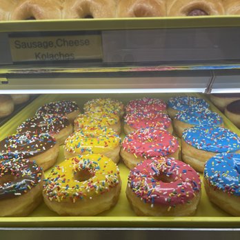 Amazing Donuts - a variety of doughnuts in a display case - Donuts Near Me - El Paso, Texas