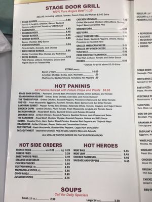 Menu photo 2 Stage Door East Farmingdale, NY Menu photo 2 Stage Door East Farmingdale, NY
